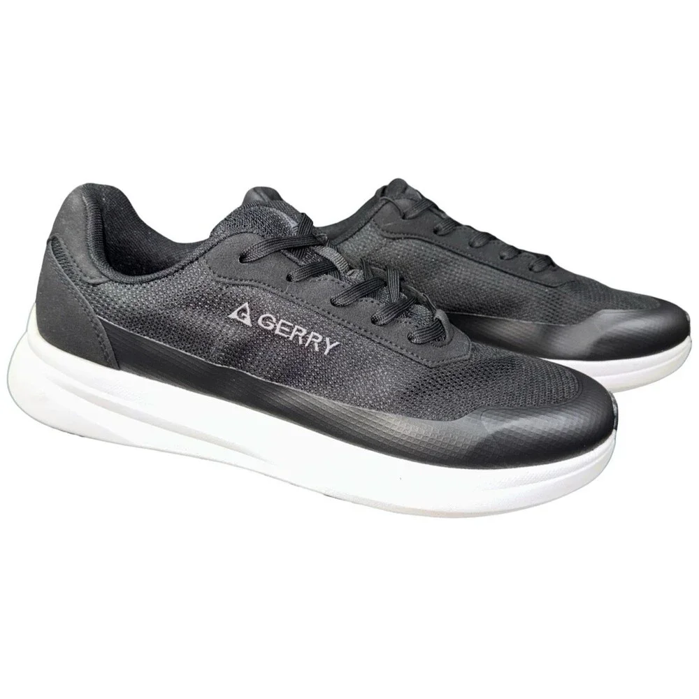 Gerry Creston Mens Size 11 Sneaker Creston Shoe Black Breathable Comfort New